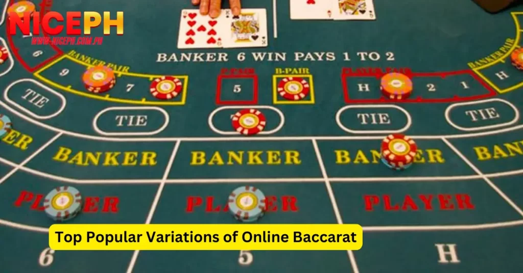 Top Popular Variations of Online Baccarat